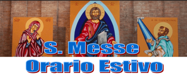Orari Messe Estivo
