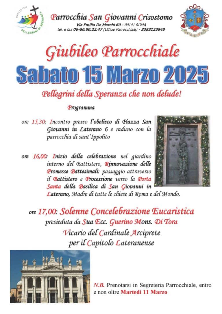 Giubileo Parrocchiale